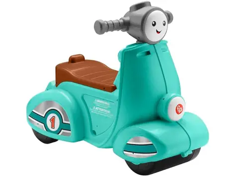 Fisher-Price Moto scooter Juguete correpasillos con sonidos